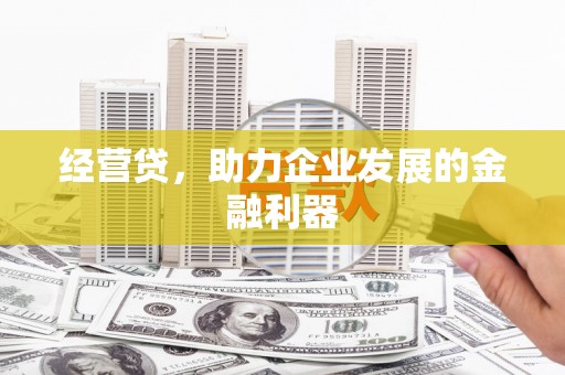 员林经营贷，助力企业发展的金融利器
