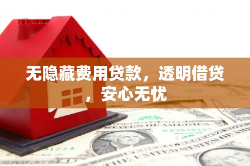 员林无隐藏费用贷款，透明借贷，安心无忧