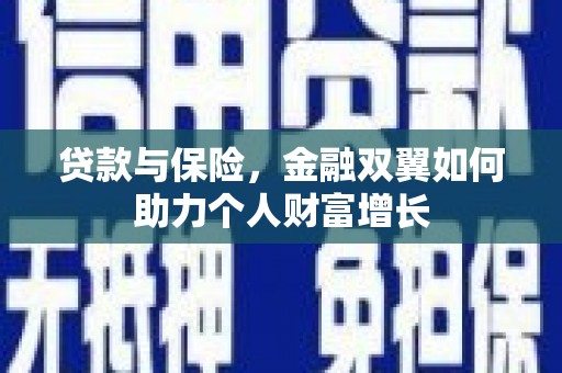 员林贷款与保险，金融双翼如何助力个人财富增长