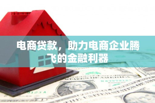 员林电商贷款，助力电商企业腾飞的金融利器