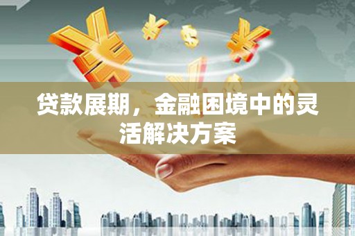 员林贷款展期，金融困境中的灵活解决方案