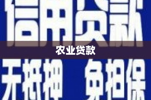 员林农业贷款