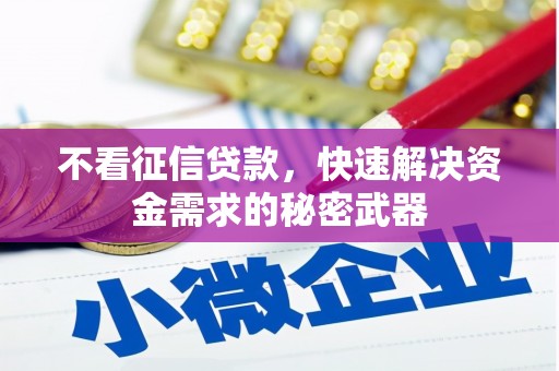 员林不看征信贷款，快速解决资金需求的秘密武器