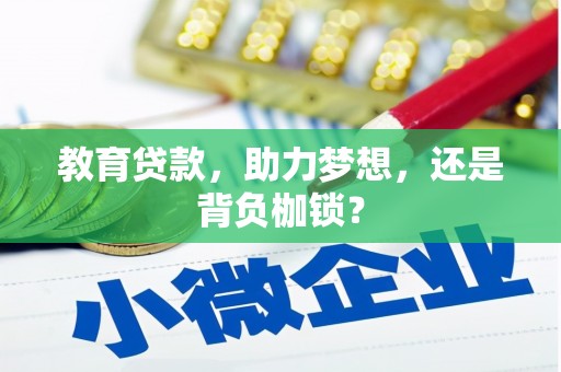 员林教育贷款，助力梦想，还是背负枷锁？