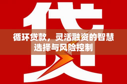 员林循环贷款，灵活融资的智慧选择与风险控制