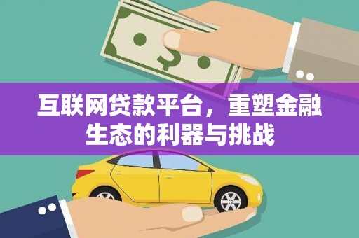 员林互联网贷款平台，重塑金融生态的利器与挑战