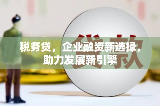 员林税务贷，企业融资新选择，助力发展新引擎