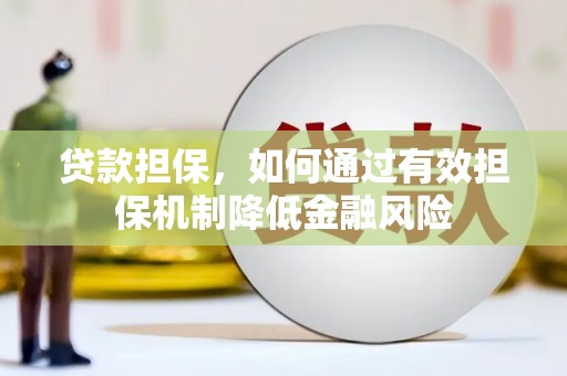 员林贷款担保，如何通过有效担保机制降低金融风险