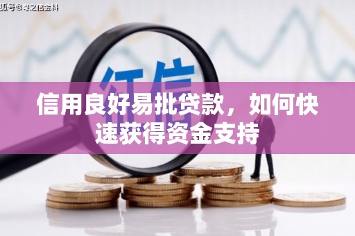 员林信用良好易批贷款，如何快速获得资金支持