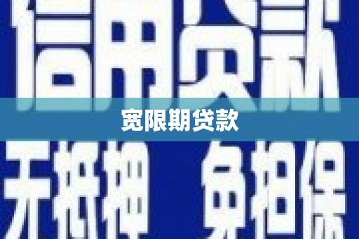 员林宽限期贷款