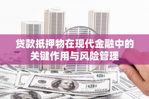 员林贷款抵押物在现代金融中的关键作用与风险管理