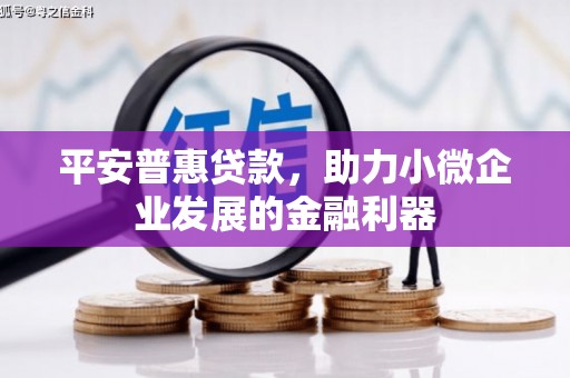 员林平安普惠贷款，助力小微企业发展的金融利器