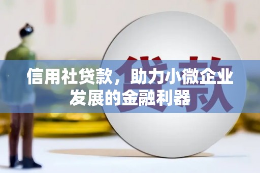 员林信用社贷款，助力小微企业发展的金融利器