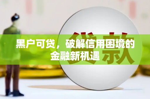员林黑户可贷，破解信用困境的金融新机遇