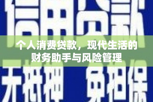 员林个人消费贷款，现代生活的财务助手与风险管理