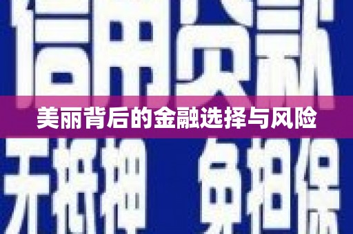 员林美丽背后的金融选择与风险