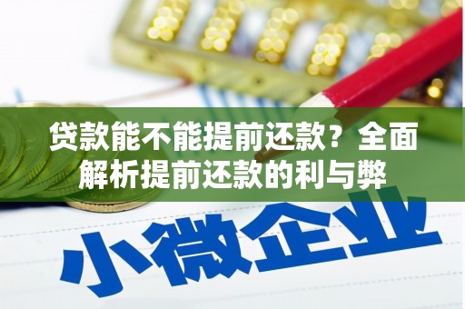 员林贷款能不能提前还款？全面解析提前还款的利与弊